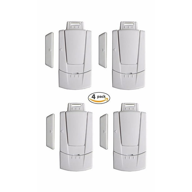 4-Pack IN03C-2P Instapark IN03C Home Security Window Door Magnetic Sensor Alarm 4-Pack IN03C-2P Instapark IN03C Home Security Window Door Magnetic Sensor Alarm